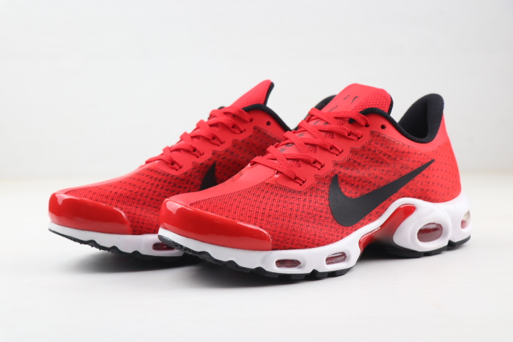 Nike Air Max Plus Mesh Red Black White Shoes